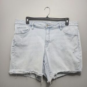 Ava and viv women's light blue denim shorts size 22